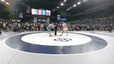 285 lbs Cons. Rd Of 64 - Hans Wiederkehr, New York vs Owen Mueller-Wolf, Wisconsin