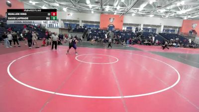 197 lbs Cons. Round 3 - David LaPrade, Williams College vs Nuallen King, Utica