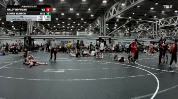 98 lbs Round 7 (8 Team) - Haley Hoffman, Wrecking Crew Blue vs Logan Munsch, Prime WC White