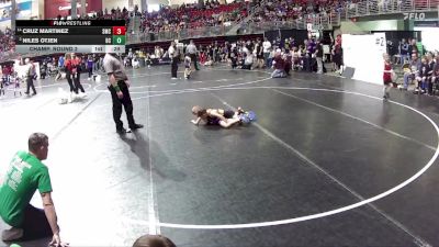 45 lbs Champ. Round 2 - Niles Otjen, Battle Creek vs Cruz Martinez, Syracuse Mat Club