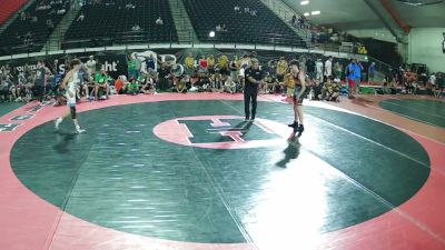 106 lbs Landon Gustafson, Alaska 1 HS Boys vs Bridger Adams, Idaho 1 HS Boys
