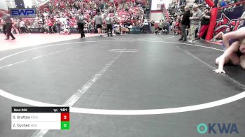 126 lbs Semifinal - Savannah Bratten, Rogue Warrior Wrestling vs Zan'e Dyches, IRONMEN Wrestling Club