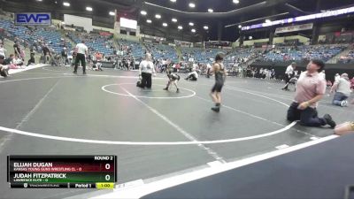 46 lbs Round 2 - Judah Fitzpatrick, LAWRENCE ELITE vs Elijah Dugan, Kansas Young Guns Wrestling Cl