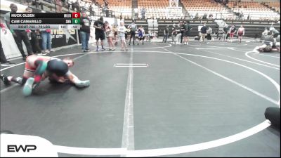70 lbs 2nd Place - Huck Olsen, Mojo Grappling Academy vs Cam Camarillo, Shelton Wrestling Academy