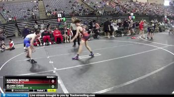 150 lbs Round 4 (6 Team) - Kamden Boyles, Nebraska Blue vs Elijah Davis, Oklahoma Elite Orange