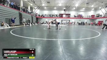 165 lbs Champ. Round 3 - Caden Jacobs, Grand Valley State vs Nolan Gessler, Tiffin