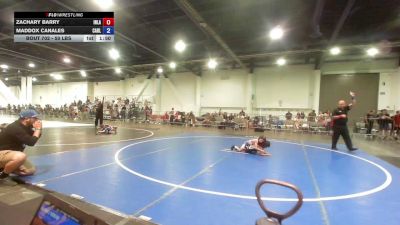 50 lbs Round Of 16 - Zachary Barry, Inland Elite WC vs Maddox Canales, Carlsbad Wr Ac