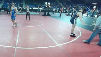 190 lbs Round Of 16 - Zander Wood, Salem, NH vs Elijah Wales, Milford NH