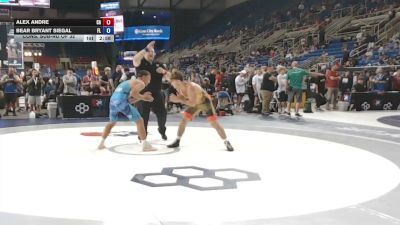 165 lbs Cons. Sub-rd Of 32 - Alex Andre, California vs Bear Bryant Siegal, Florida