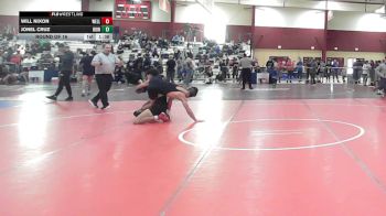132 lbs Round Of 16 - Will Nixon, Wellesley High School vs Jonel Cruz, Iron Faith Wrestling