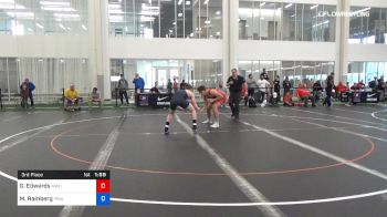 85 kg 3rd Place - Gabe Edwards, MWC Wrestling Academy vs Max Ramberg, PINnacle