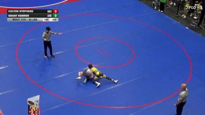 82 lbs Consi Of 8 #2 - Colton Stephens, Greenville vs Grant Kemrer, Seneca Valley