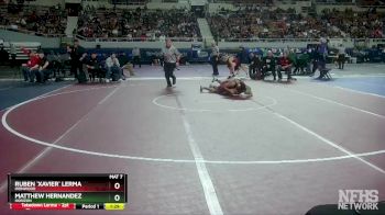 D2-144 lbs Semifinal - Ruben `Xavier` Lerma, Ironwood vs Matthew Hernandez, Horizon