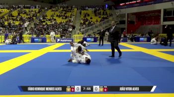 João Vitor Alves vs Fábio Henrique Mendes Alves 2025 World Jiu-Jitsu IBJJF Championship