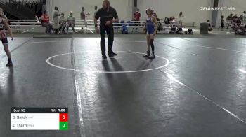 61 lbs Consolation - Dakota Sandy, Mat Assassins WC vs Jackson Thorn, Pinnacle WC