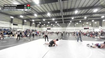 150 lbs Consi Of 8 #2 - Emiliano Brewer, Relentless vs Austin Schuler, Fossil Ridge High School