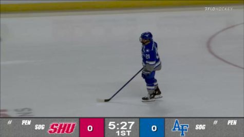 Full Replay: Air Force vs Sacred Heart | Atlantic Hockey