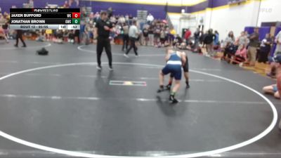 90/95 Round 1 - Jonathan Brown, Grizzlies Wrestling Club vs Jaxen Bufford, White Knoll