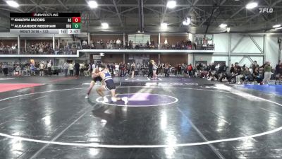 133 lbs Champ. Round 1 - Khadyn Jacobs, Augustana (IL) vs Alexander Needham, University Of Dubuque