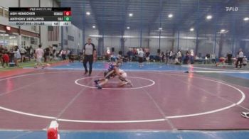 70 lbs Final - Ash Henecker, RedNose Wrestling School HS vs Anthony DeFilippis, Yale Street