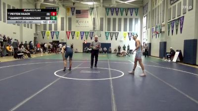 157 lbs Champ. Round 1 - Peyton Haack, Cedar Rapids Jefferson vs Garrett Schumacher, Dubuque Senior