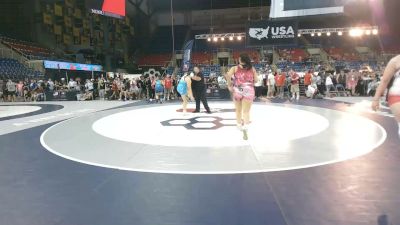 207 lbs Cons. Rd Of 16 - Faith DeHerrera, Colorado vs Emelia Reyes, Iowa
