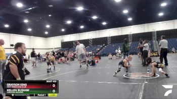 44-50 lbs Round 4 - Kellen Bushaw, Carolina Reapers vs Grayson King, Holt Wrestling Club