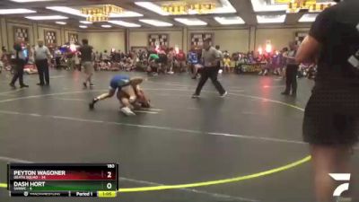 180 lbs Round 1 (6 Team) - Dash Hort, SVRWC vs Peyton Wagoner, Death Squad