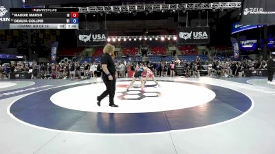 135 lbs Champ. Rd Of 16 - Maddie Marsh, IN vs Dealya Collins, WI