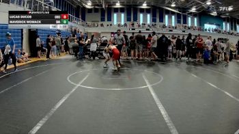 72 lbs Round 3 (6 Team) - Maverick Womack, Slate WA vs Lucas Ducos, Creeks Wrestling