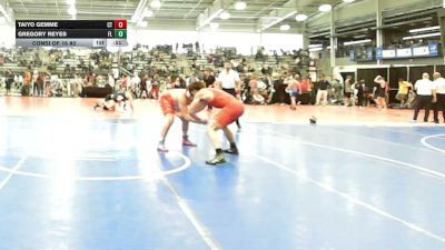 220 lbs Consi Of 16 #2 - Taiyo Gemme, CT vs Gregory Reyes, FL