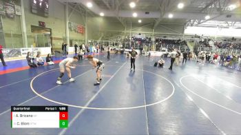 175 lbs Quarterfinal - Cruz Blom, Idaho Falls Tiger Wrestling vs Adreian Briceno, Millard