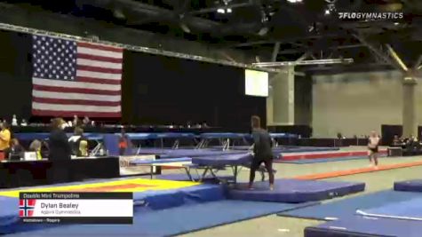 Dylan Bealey - Double Mini Trampoline, Aspire Gymnastics - 2021 USA Gymnastics Championships