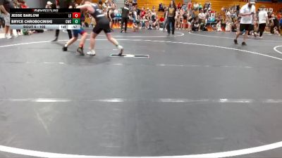105 lbs Quarterfinal - Jesse Barlow, Legacy Elite Wrestling Club vs Bryce Chrobocinski, Cobra Wrestling Club