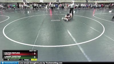 98 lbs Champ. Round 1 - Landen Sweeting, The Royal Wrestling Club vs Colton Midtling, Wisconsin