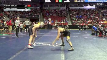 2A-175 lbs Cons. Round 2 - Tatian Freeman, Eddyville-Blakesburg-Fremont vs Brody Shipler, Algona