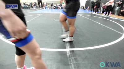 132 lbs Final - Calan Manley, Cowboy Wrestling Club vs Elijah Rice Jr, Cowboy Wrestling Club