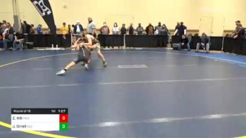 107 lbs Prelims - Zach Hill, Freedom vs Jackson Orrell, Red Lion