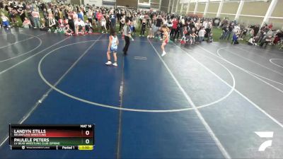 71 lbs Champ. Round 2 - Landyn Stills, Relentless Wrestling vs Paulele Peters, LV Bear Wrestling Club (Spring