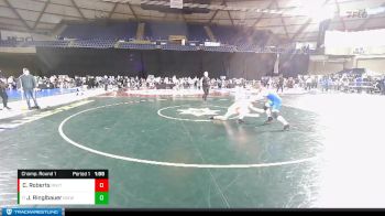 87 lbs Champ. Round 1 - Jacob Ringlbauer, NWWC vs Colton Roberts, Inland Northwest Wrestling Training Center