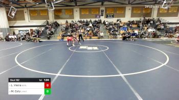 138 lbs Quarterfinal - Landon Vieira, Berlin vs Mateo Coty, Lyman Mem/Windham Tech