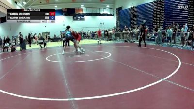 190 lbs Semifinal - Ethan Osburn, Gunston Wrestling Club vs Elijah Erskine, PWC