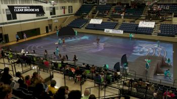 Clear Brook HS "Friendswood TX" at 2026 WGI Guard Mansfield Regional+