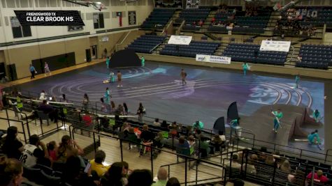 Clear Brook HS "Friendswood TX" at 2026 WGI Guard Mansfield Regional+