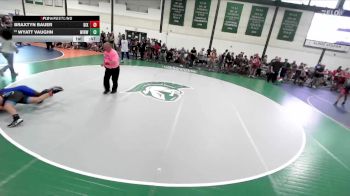 129-137 lbs 3rd Place Match - Wyatt Vaughn, Cahokia vs Braxtyn Bauer, Warrior RTC