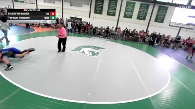 129-137 lbs 3rd Place Match - Wyatt Vaughn, Cahokia vs Braxtyn Bauer, Warrior RTC