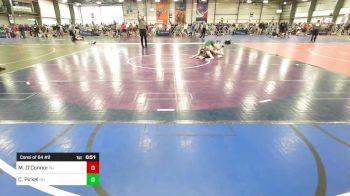 132 lbs Consi Of 64 #2 - Michael O'Connor, NJ vs Caiden Pirkel, OH