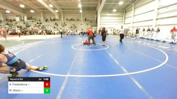 170 lbs Round Of 64 - Aaron Fredenburg, NY vs Micah Wood, GA