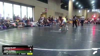 126 lbs Quarters & 3rd Wb (32 Team) - Larson Pilant, Funky Boyz vs Aiden Hubbell, BHWC/ Florida Supreme