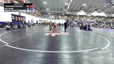 131 lbs Cons. Round 4 - Izzy Levine, Valiant Prep vs Alexandra Szkotnicki, McKendree University